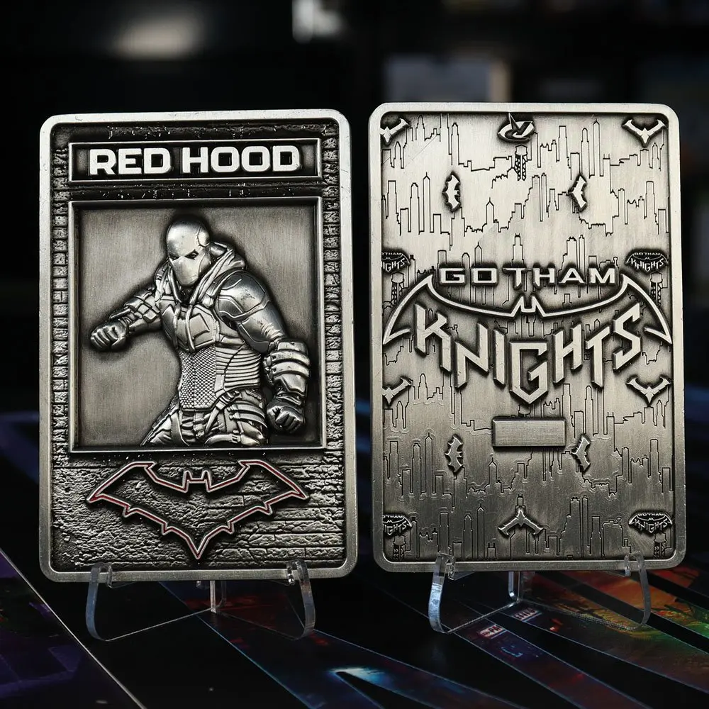 DC Comics Metallbarren Gotham Knights Red Hood Limited Edition Produktfoto