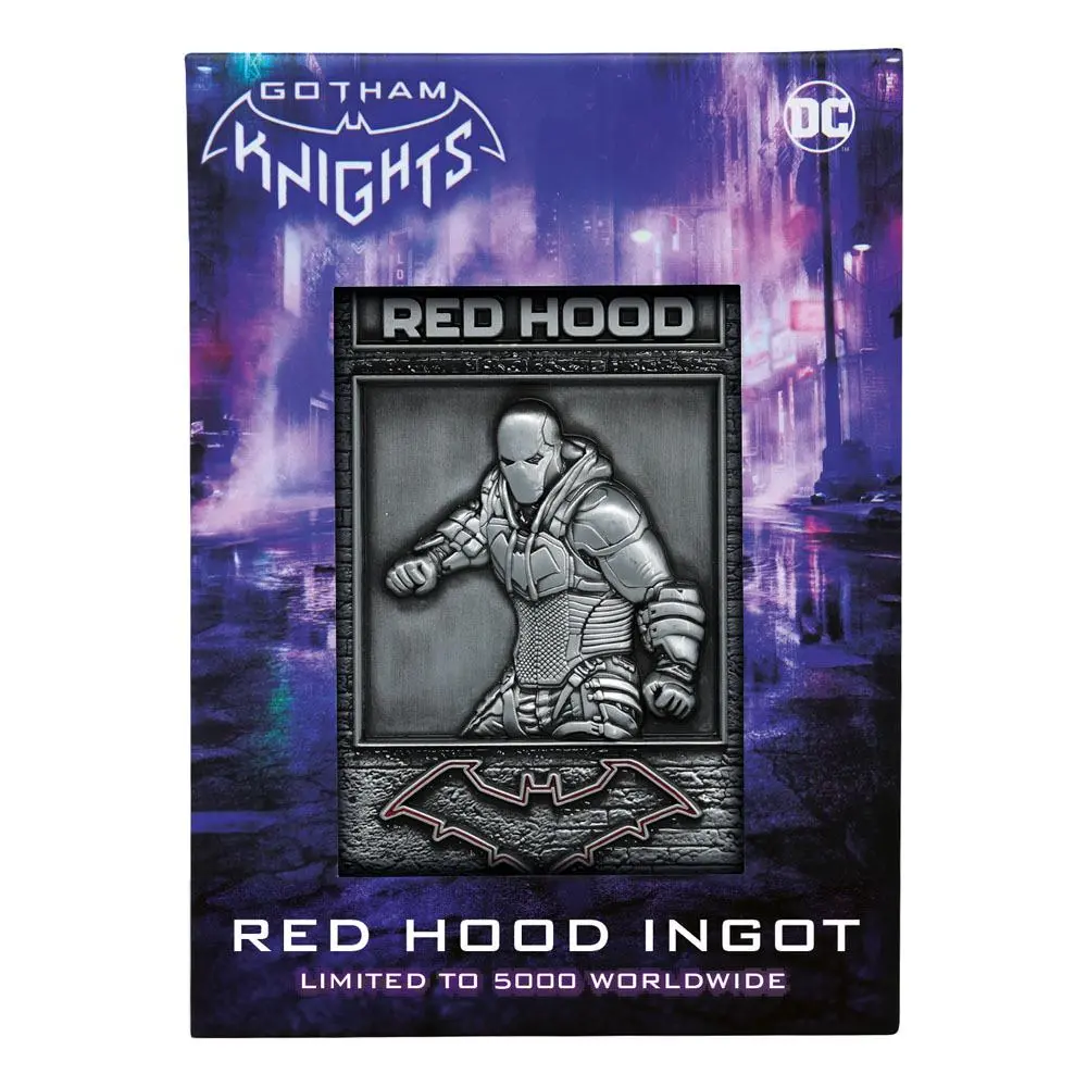 DC Comics Metallbarren Gotham Knights Red Hood Limited Edition Produktfoto