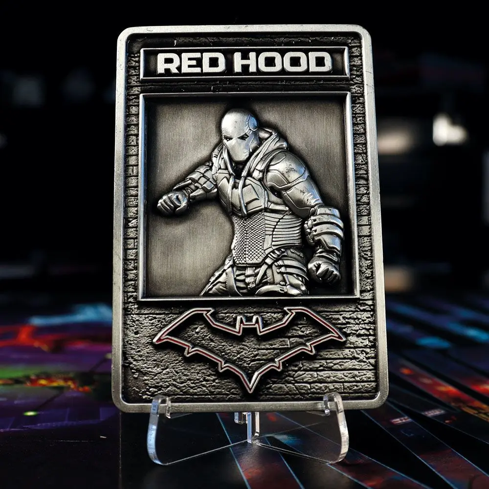 DC Comics Metallbarren Gotham Knights Red Hood Limited Edition Produktfoto