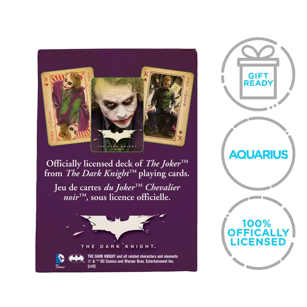 DC Comics Spielkarten Joker (Heath Ledger) Produktfoto