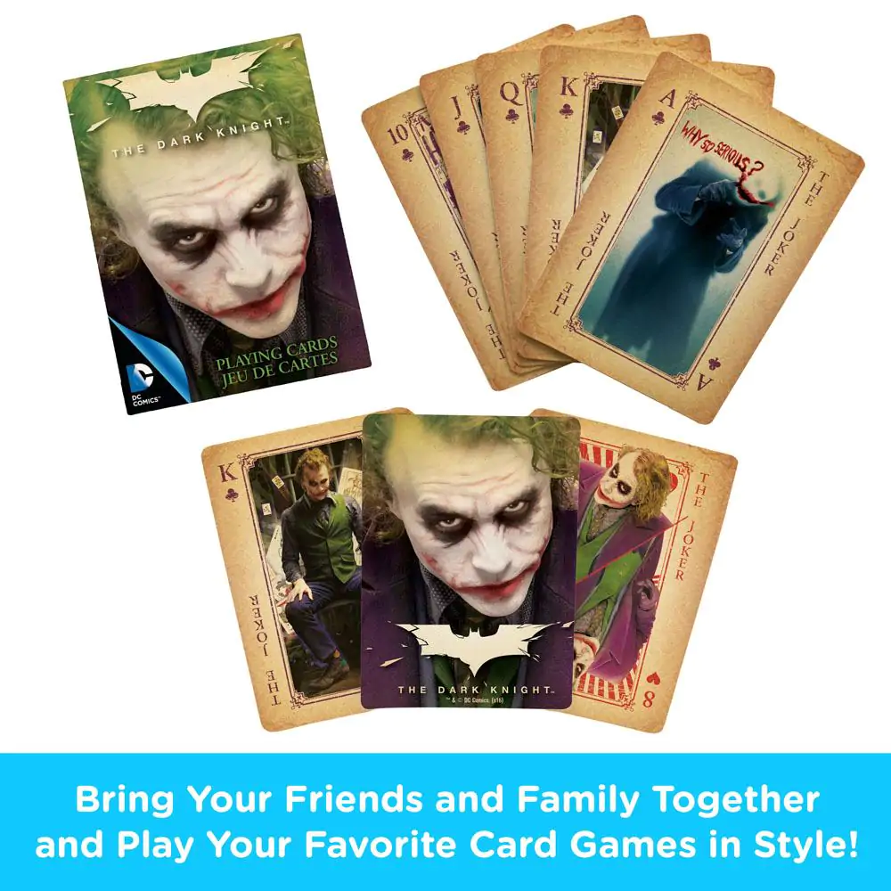DC Comics Spielkarten Joker (Heath Ledger) Produktfoto
