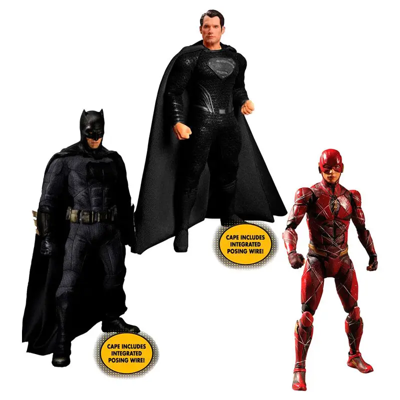 Zack Snyder's Justice League Actionfiguren 1/12 Deluxe Steel Box Set 15 - 17 cm termékfotó