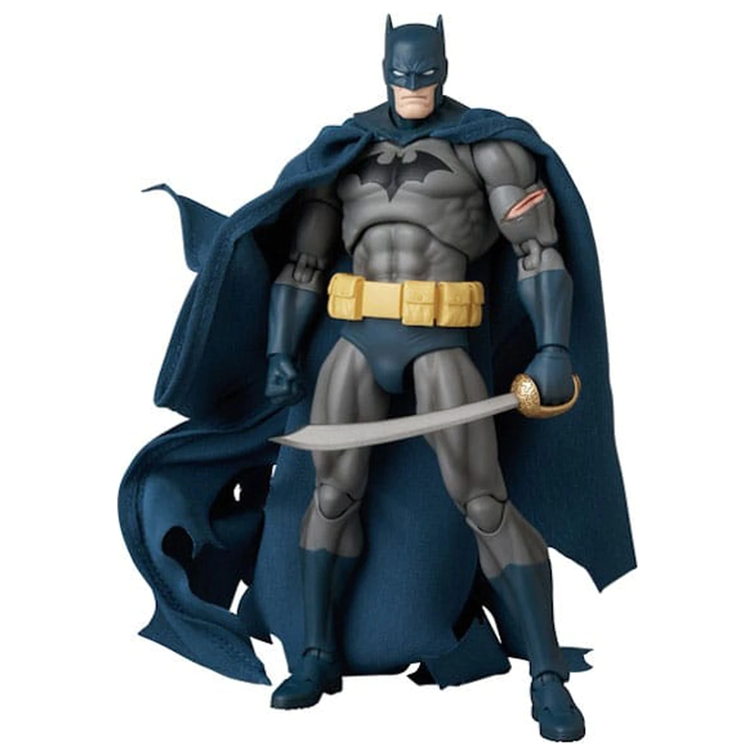 DC Comics MAFEX Actionfigur Batman Damage Ver. (Batman: Hush Ver.) 16 cm Produktfoto