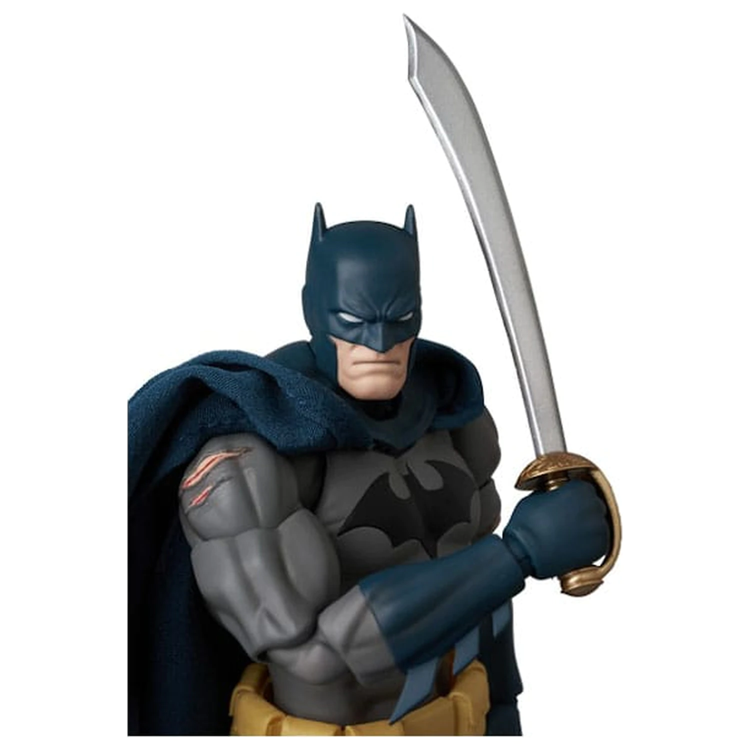 DC Comics MAFEX Actionfigur Batman Damage Ver. (Batman: Hush Ver.) 16 cm Produktfoto