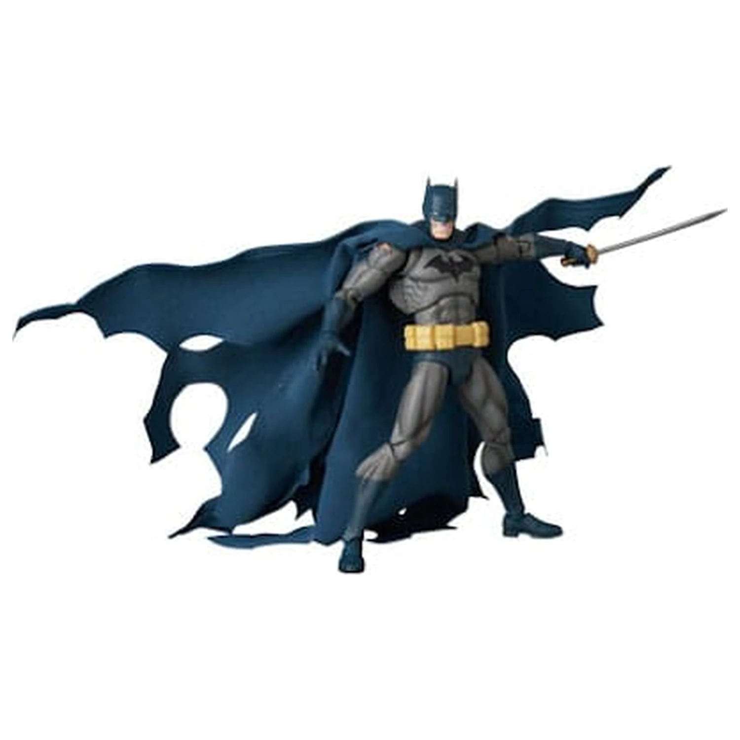 DC Comics MAFEX Actionfigur Batman Damage Ver. (Batman: Hush Ver.) 16 cm Produktfoto
