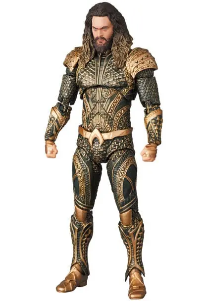 DC Comics MAFEX Actionfigur Aquaman (Zack Snyder´s Justice League Ver.) 16 cm Produktfoto