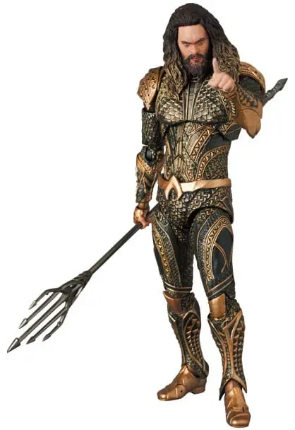 DC Comics MAFEX Actionfigur Aquaman (Zack Snyder´s Justice League Ver.) 16 cm Produktfoto