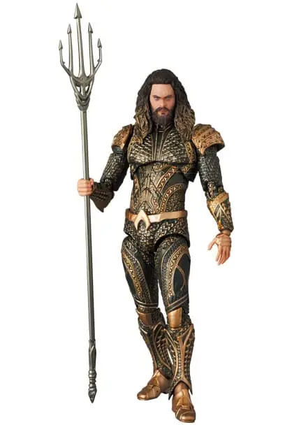 DC Comics MAFEX Actionfigur Aquaman (Zack Snyder´s Justice League Ver.) 16 cm Produktfoto
