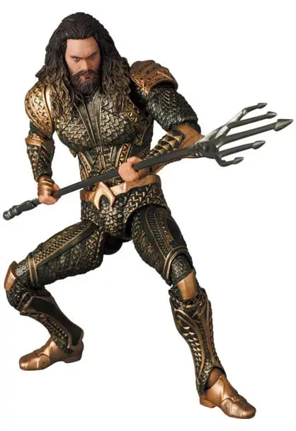 DC Comics MAFEX Actionfigur Aquaman (Zack Snyder´s Justice League Ver.) 16 cm Produktfoto