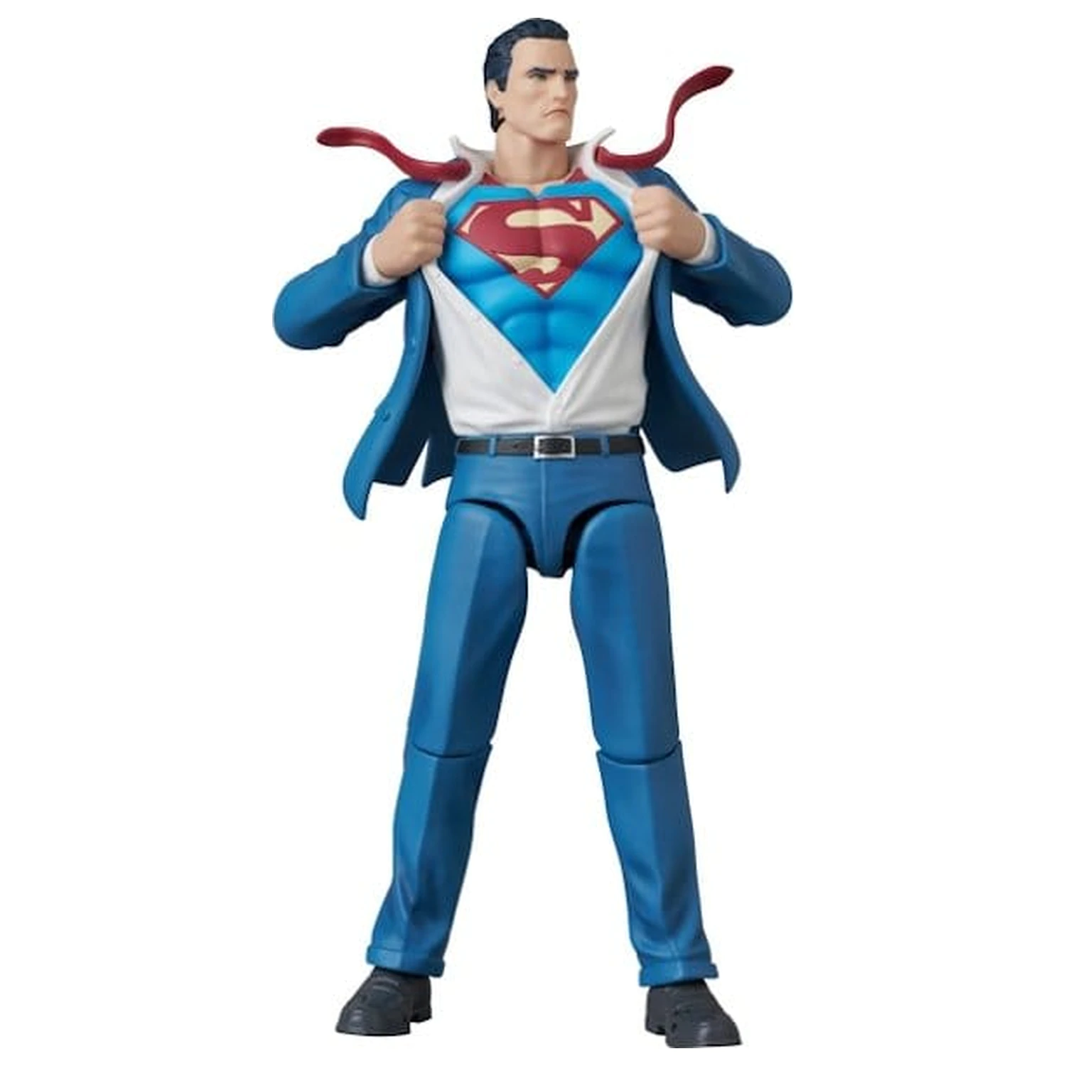 DC Comics MAFEX Actionfigur Clark Kent (Batman: Hush Ver.) 16 cm Produktfoto