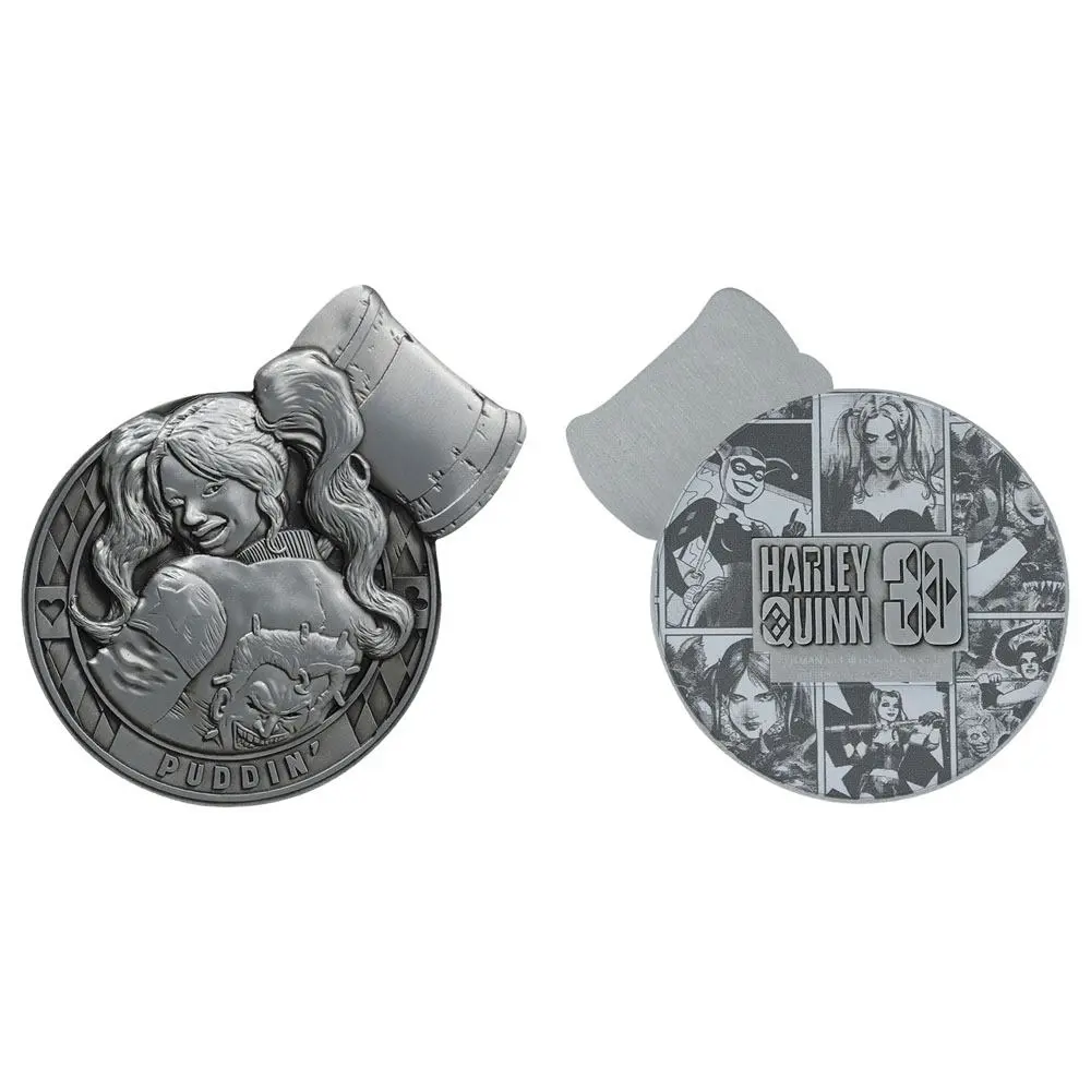 DC Comics Medaille Harley Quinn 30th Anniversary Limited Edition Produktfoto