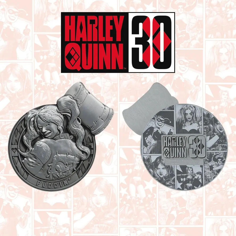 DC Comics Medaille Harley Quinn 30th Anniversary Limited Edition Produktfoto