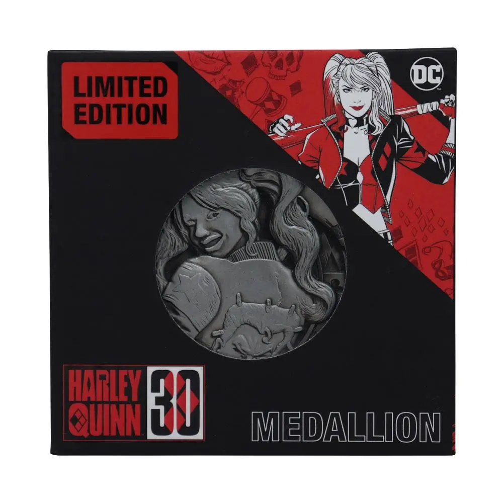 DC Comics Medaille Harley Quinn 30th Anniversary Limited Edition Produktfoto