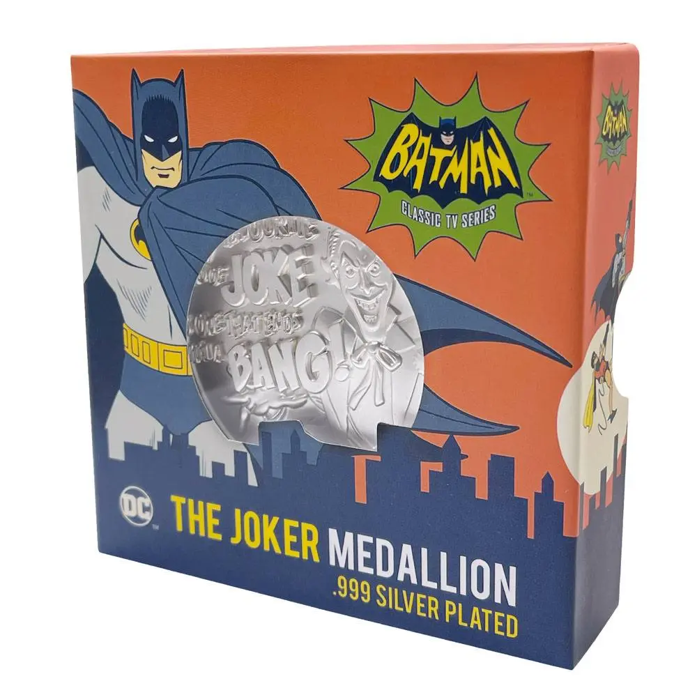 DC Comics Medaille The Joker Limited Edition (versilbert) Produktfoto