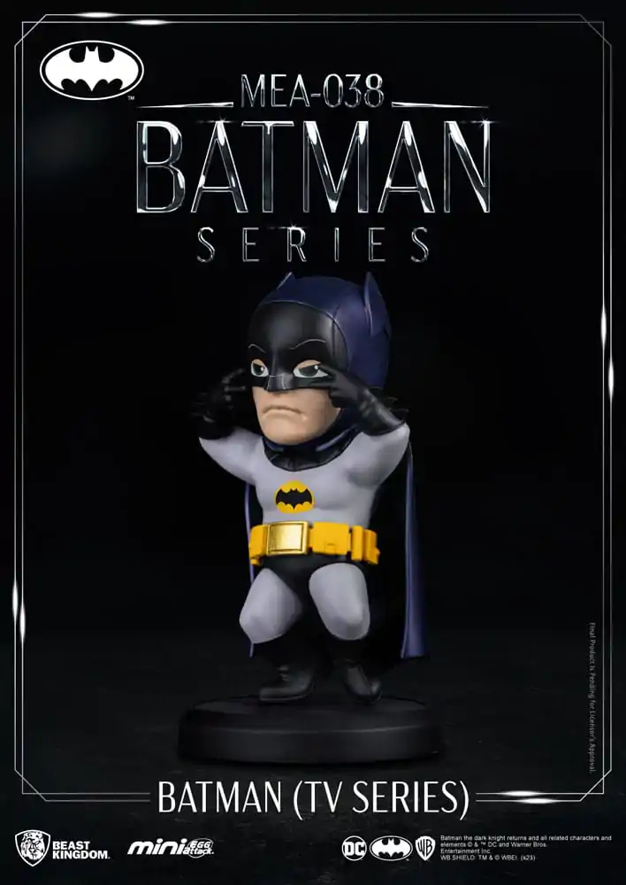 DC Comics Mini Egg Attack Figur Batman (1966 TV Series) 8 cm termékfotó