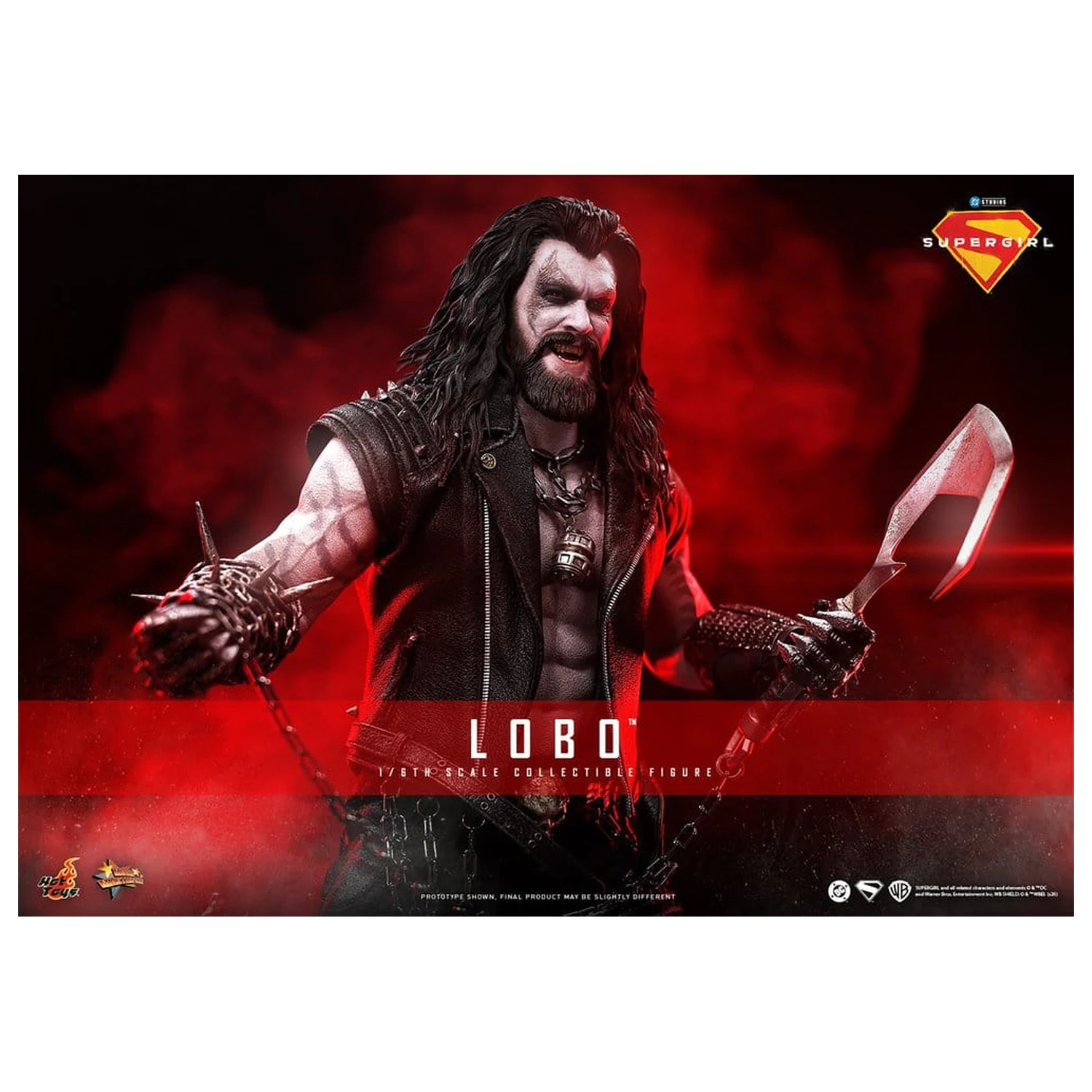 DC Comics Movie Masterpiece Action Figur 1/6 Lobo 33 cm Produktfoto