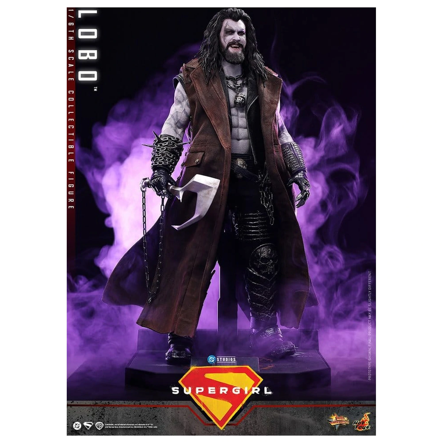 DC Comics Movie Masterpiece Action Figur 1/6 Lobo 33 cm Produktfoto