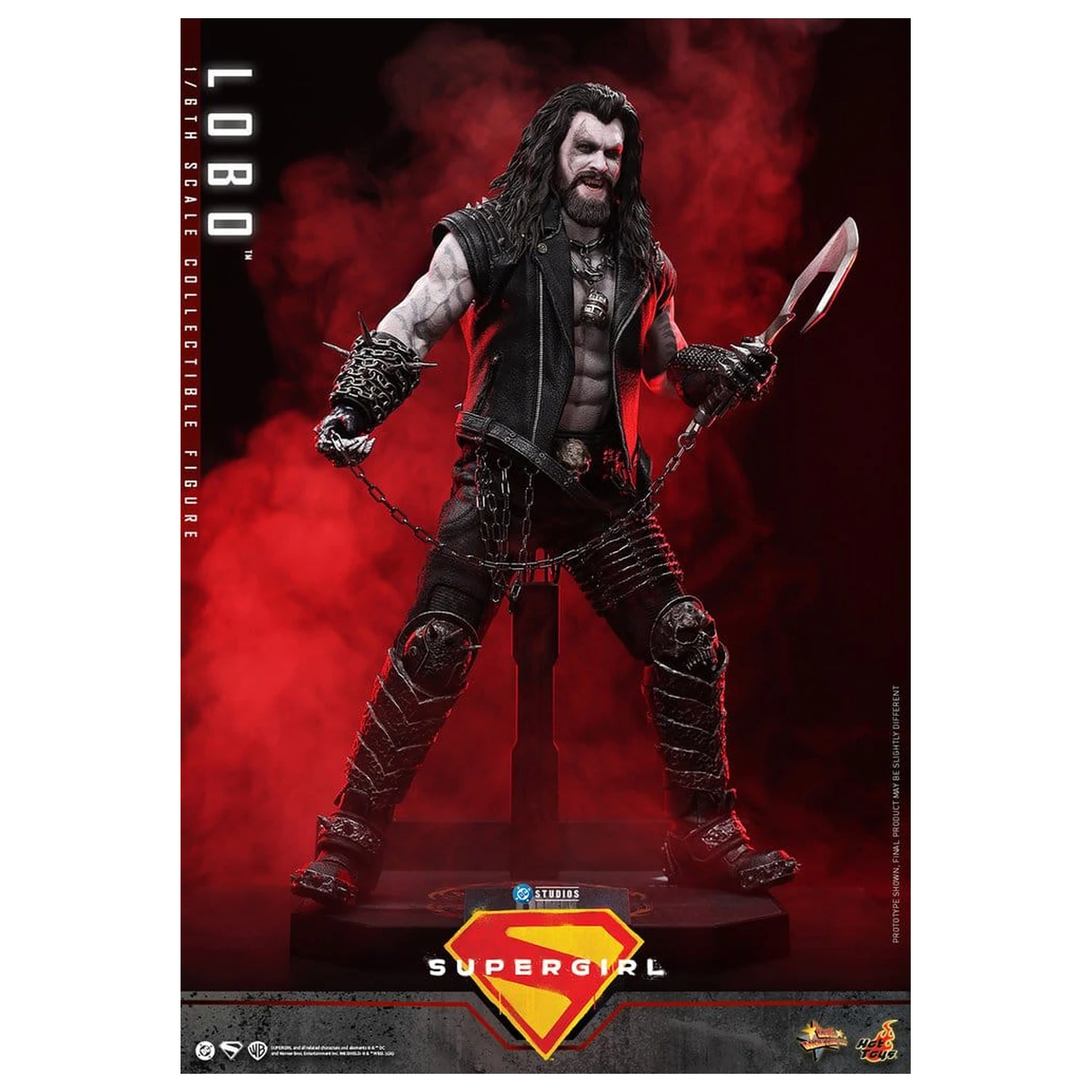 DC Comics Movie Masterpiece Action Figur 1/6 Lobo 33 cm Produktfoto