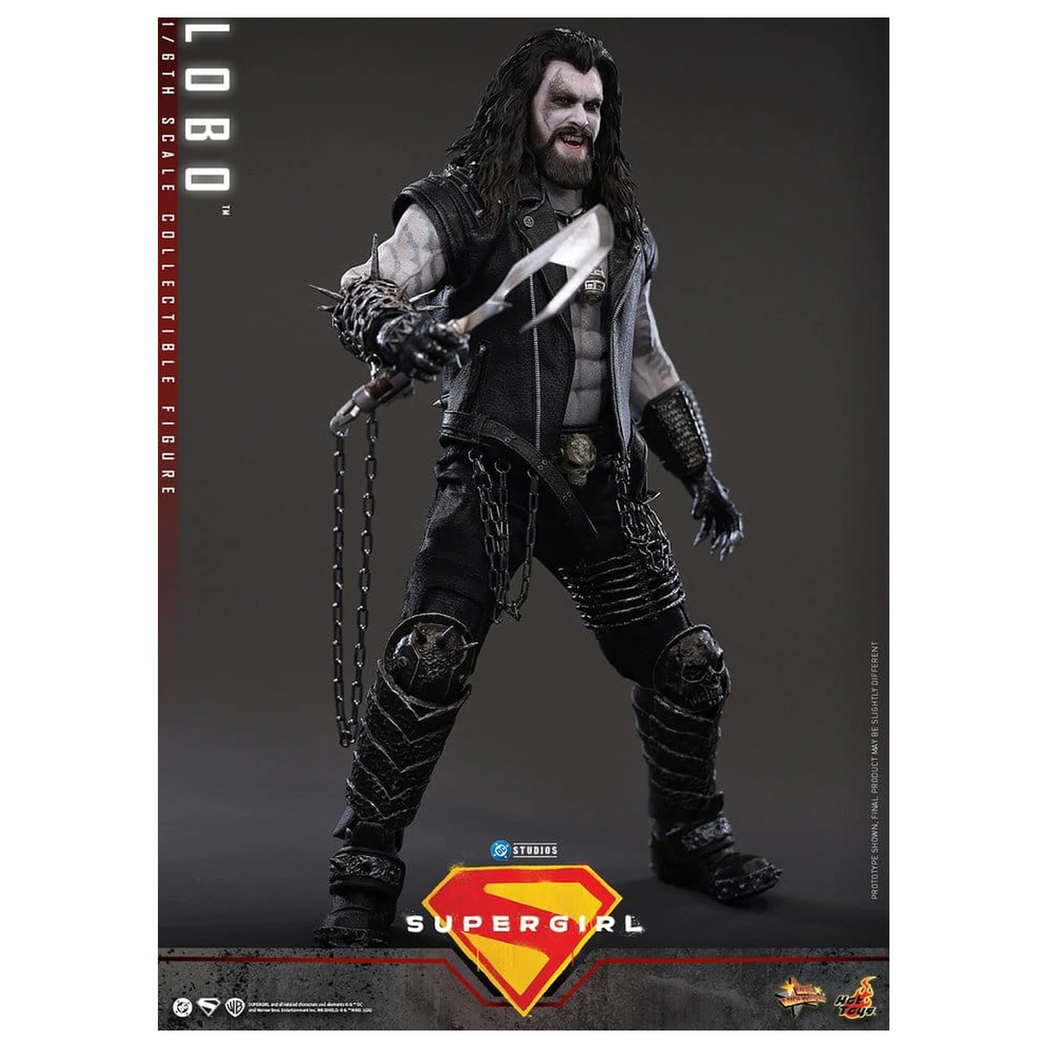 DC Comics Movie Masterpiece Action Figur 1/6 Lobo 33 cm Produktfoto