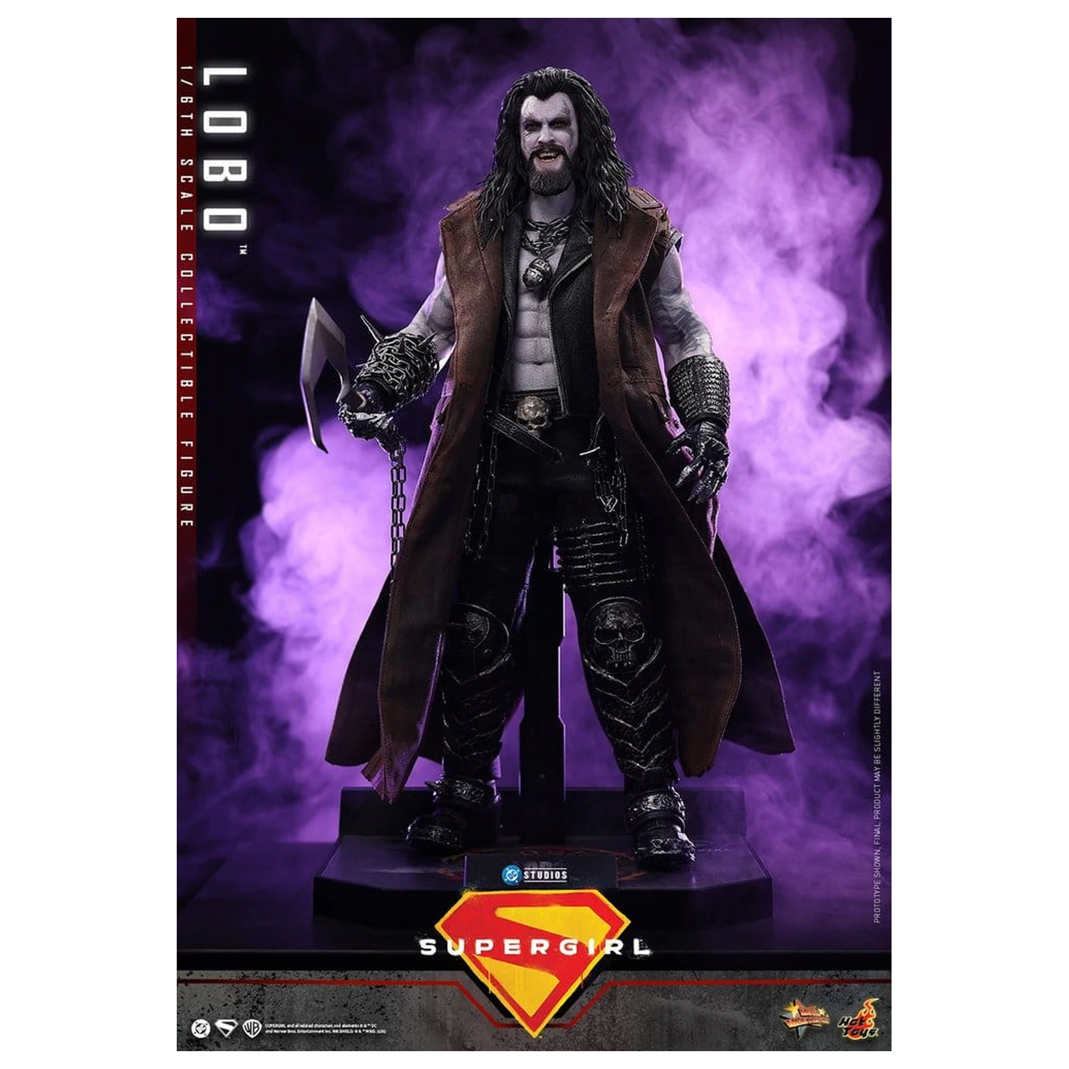 DC Comics Movie Masterpiece Action Figur 1/6 Lobo 33 cm Produktfoto