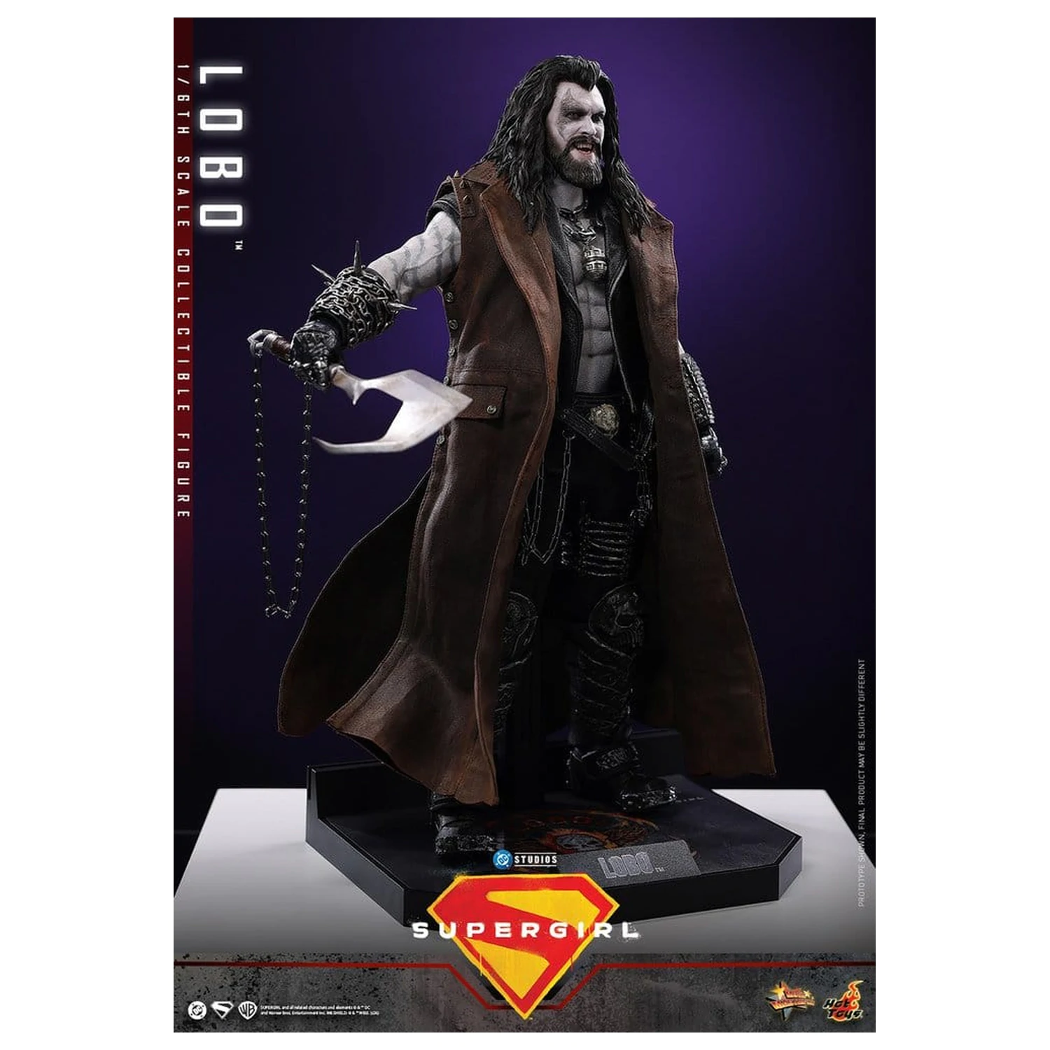 DC Comics Movie Masterpiece Action Figur 1/6 Lobo 33 cm Produktfoto
