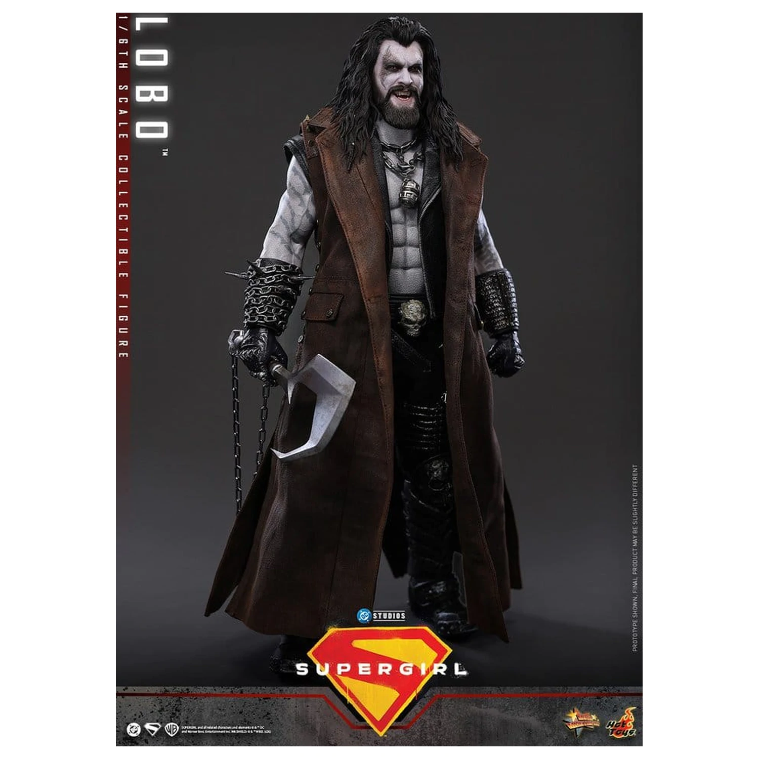 DC Comics Movie Masterpiece Action Figur 1/6 Lobo 33 cm Produktfoto