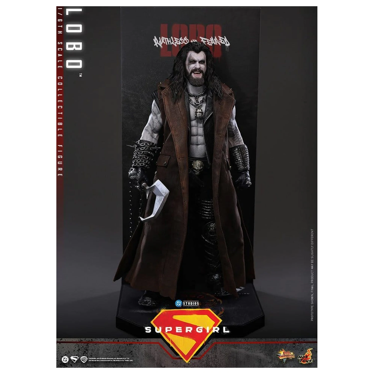 DC Comics Movie Masterpiece Action Figur 1/6 Lobo 33 cm Produktfoto