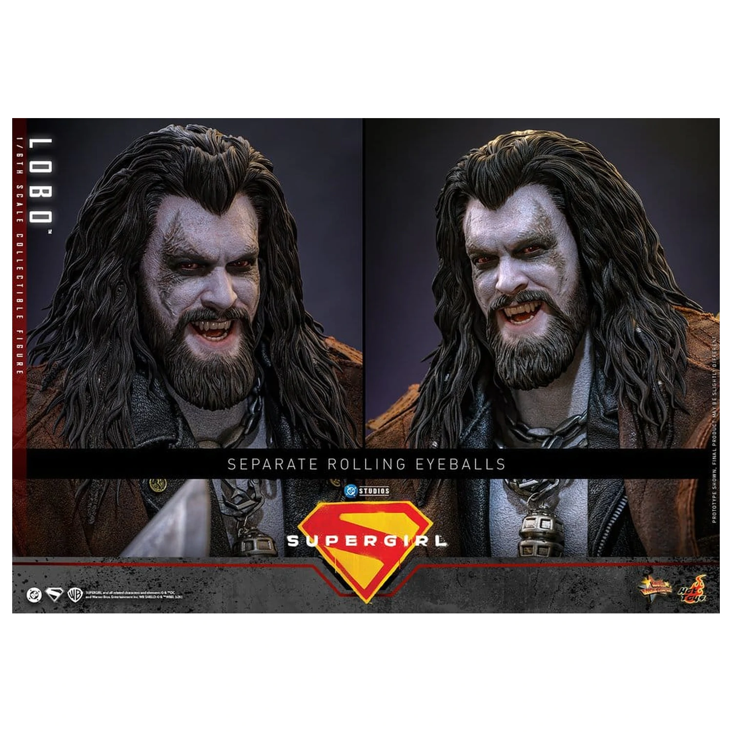 DC Comics Movie Masterpiece Action Figur 1/6 Lobo 33 cm Produktfoto