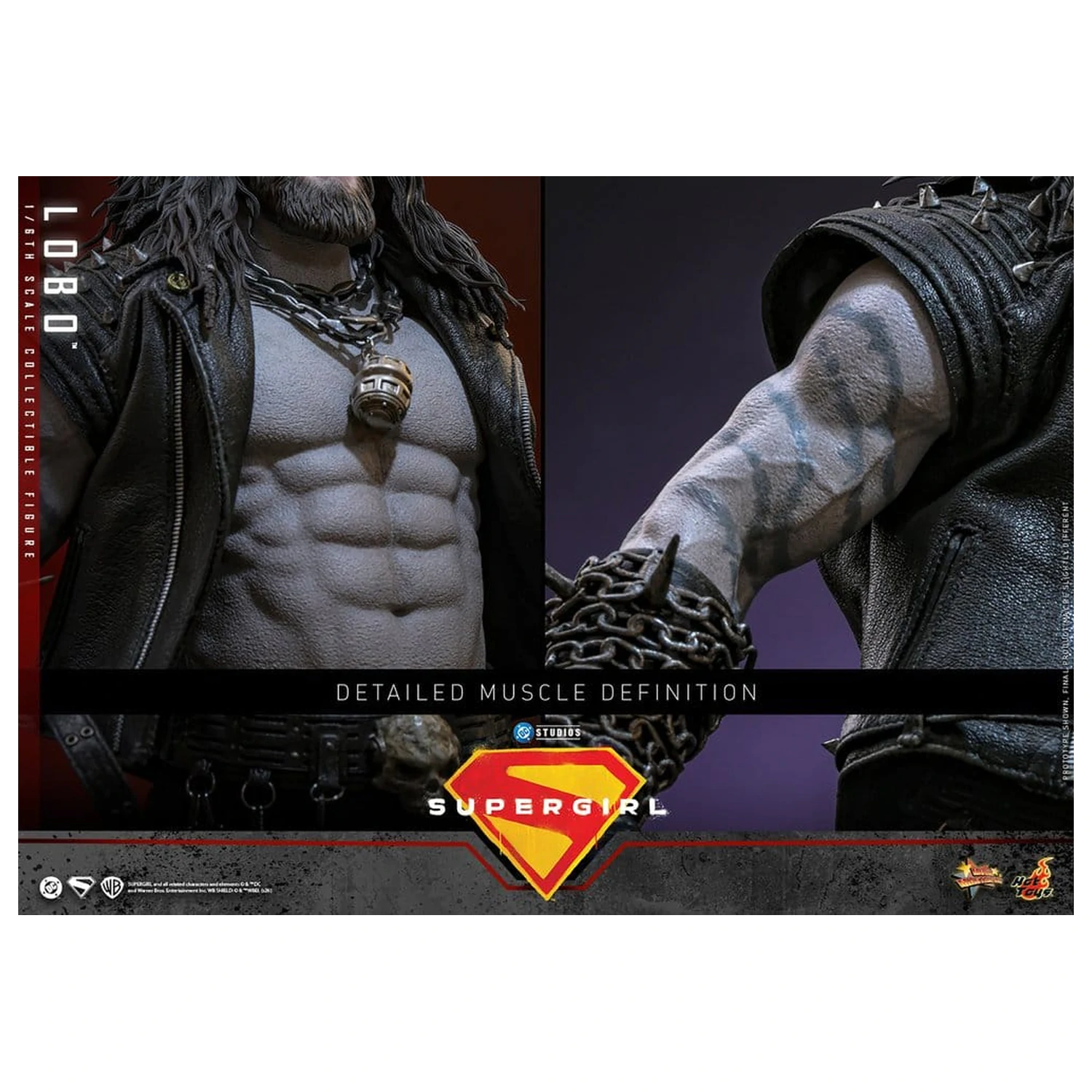 DC Comics Movie Masterpiece Action Figur 1/6 Lobo 33 cm Produktfoto