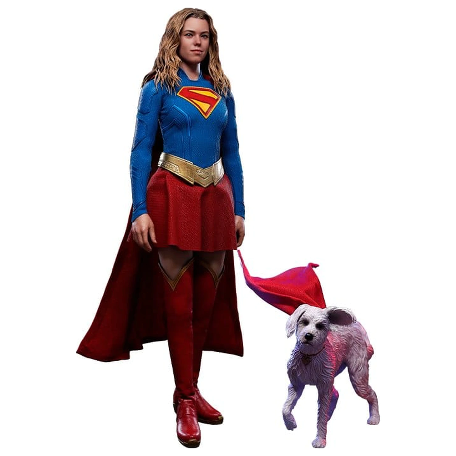 DC Comics Movie Masterpiece Actionfiguren-Set Supergirl & Krypto 28 cm Produktfoto