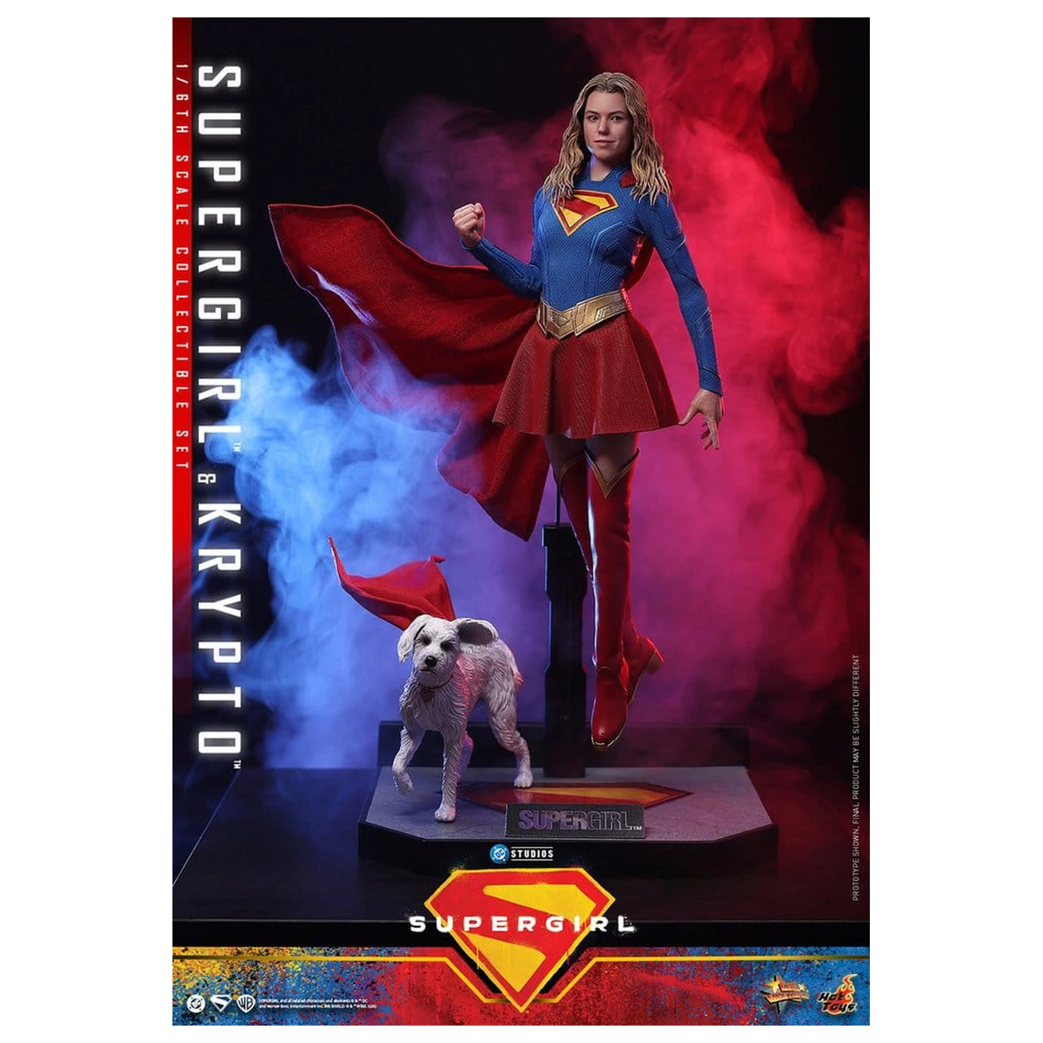 DC Comics Movie Masterpiece Actionfiguren-Set Supergirl & Krypto 28 cm Produktfoto