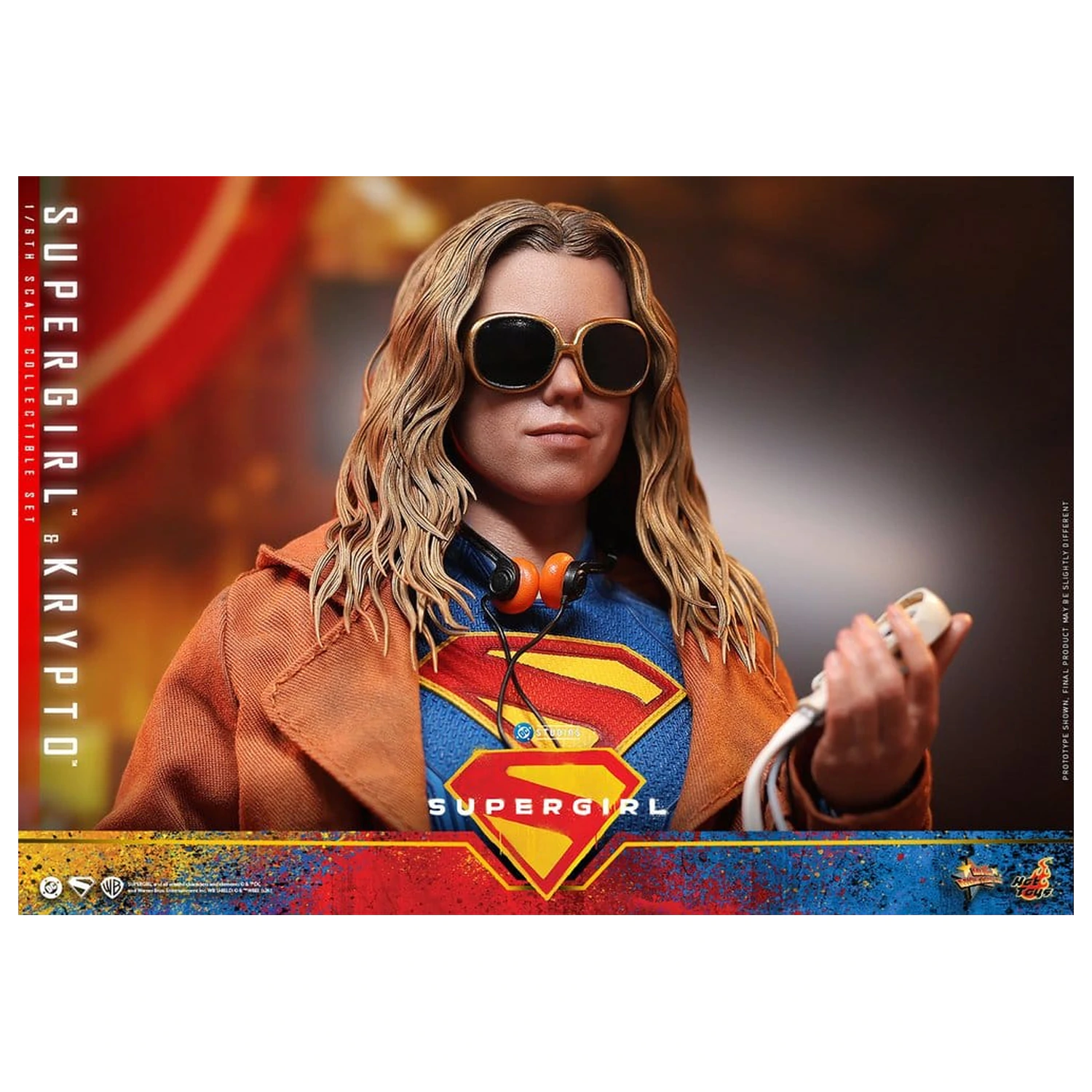 DC Comics Movie Masterpiece Actionfiguren-Set Supergirl & Krypto 28 cm Produktfoto