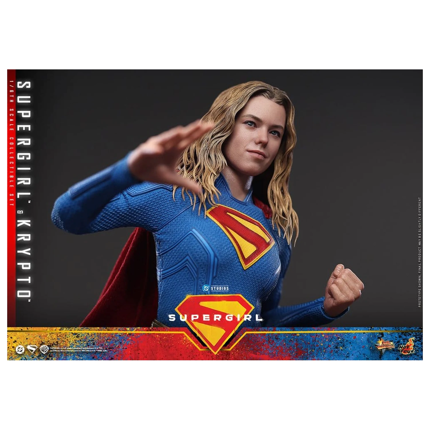 DC Comics Movie Masterpiece Actionfiguren-Set Supergirl & Krypto 28 cm Produktfoto