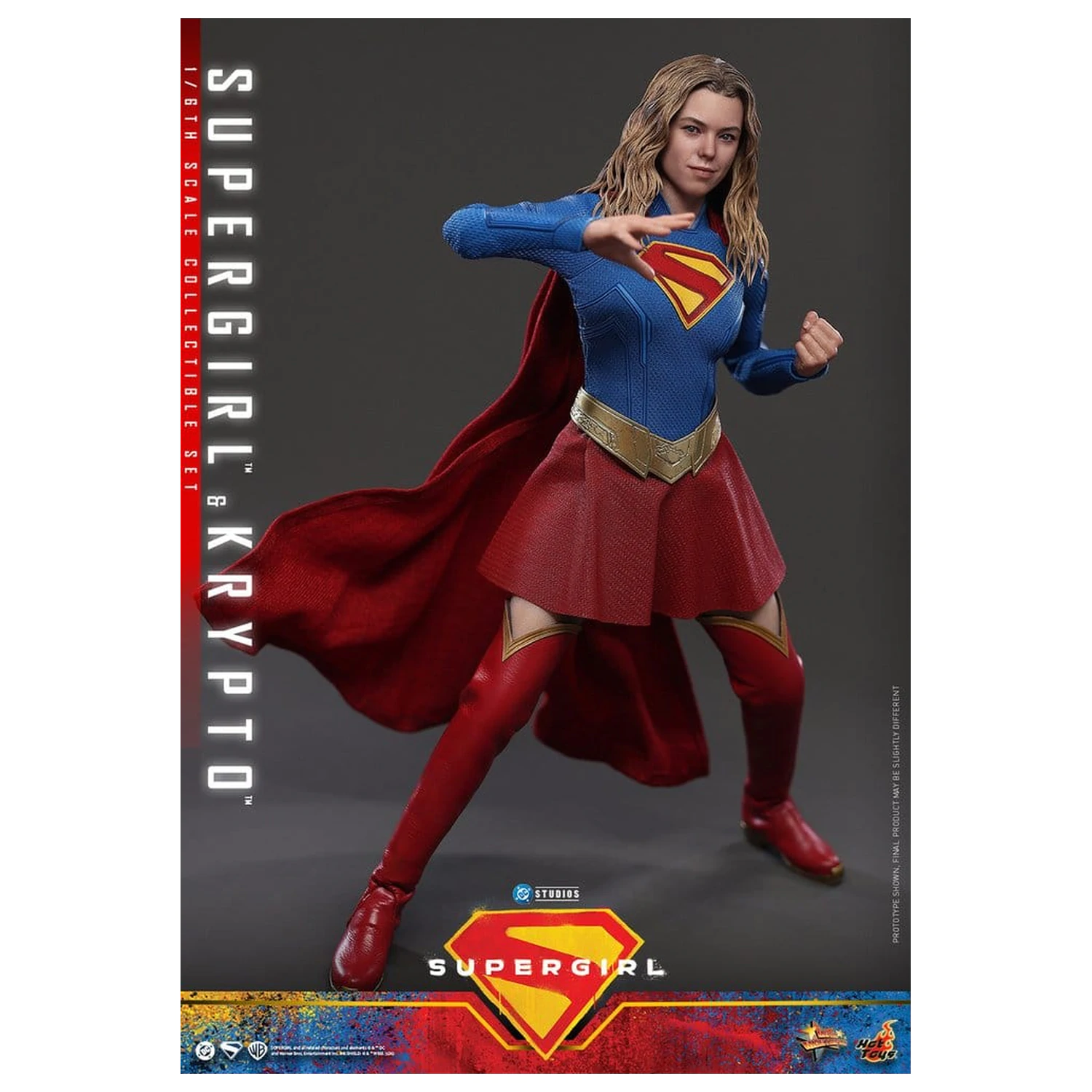 DC Comics Movie Masterpiece Actionfiguren-Set Supergirl & Krypto 28 cm Produktfoto