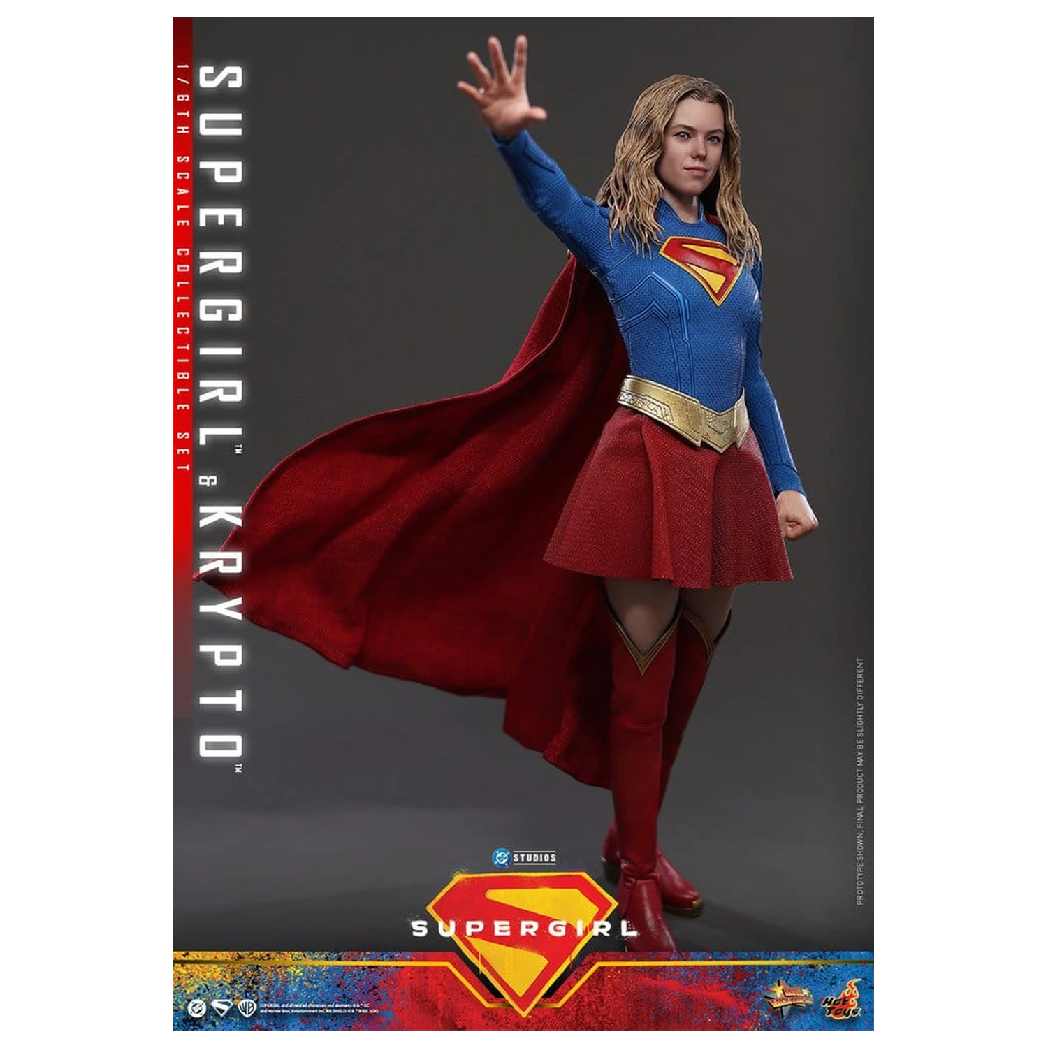 DC Comics Movie Masterpiece Actionfiguren-Set Supergirl & Krypto 28 cm Produktfoto