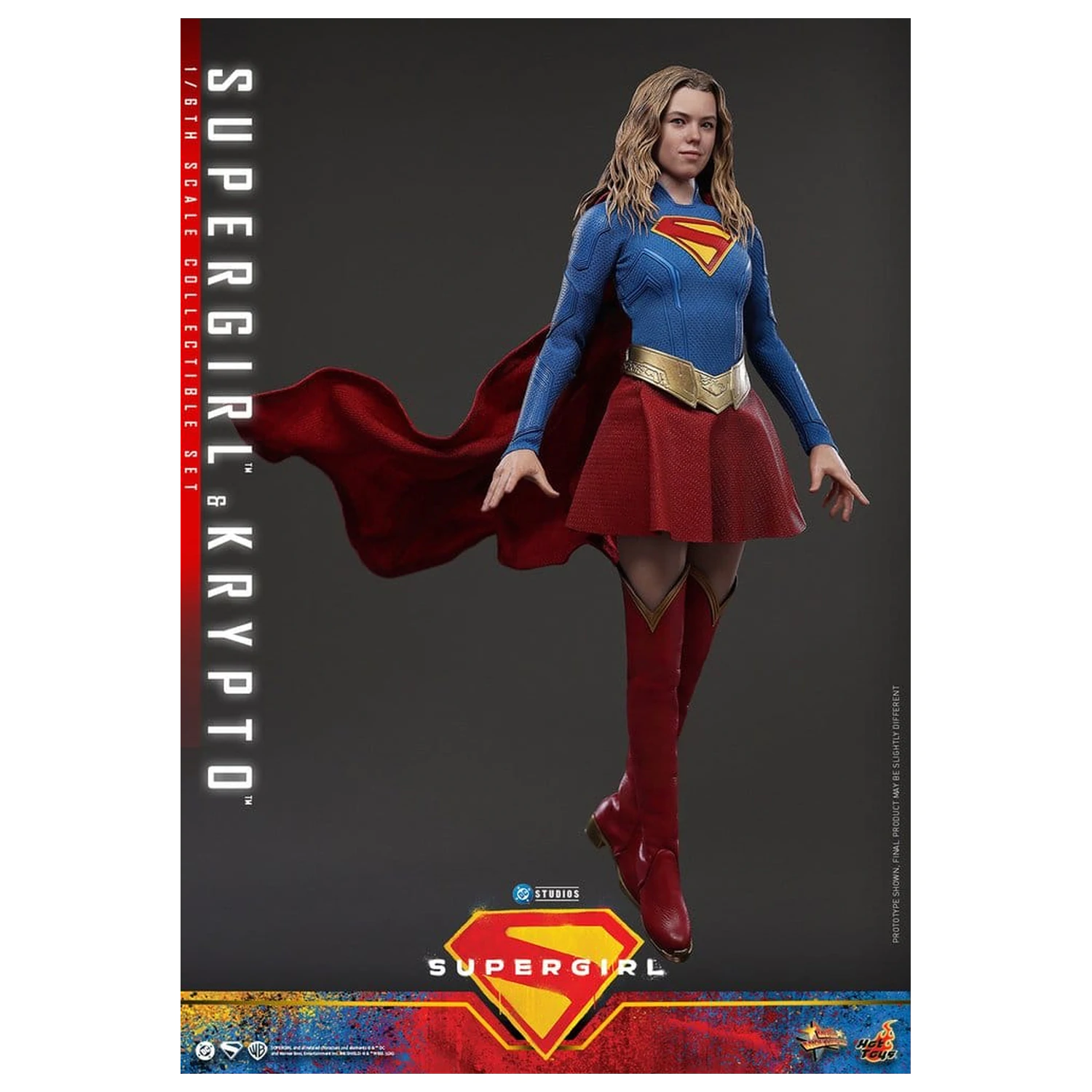 DC Comics Movie Masterpiece Actionfiguren-Set Supergirl & Krypto 28 cm Produktfoto