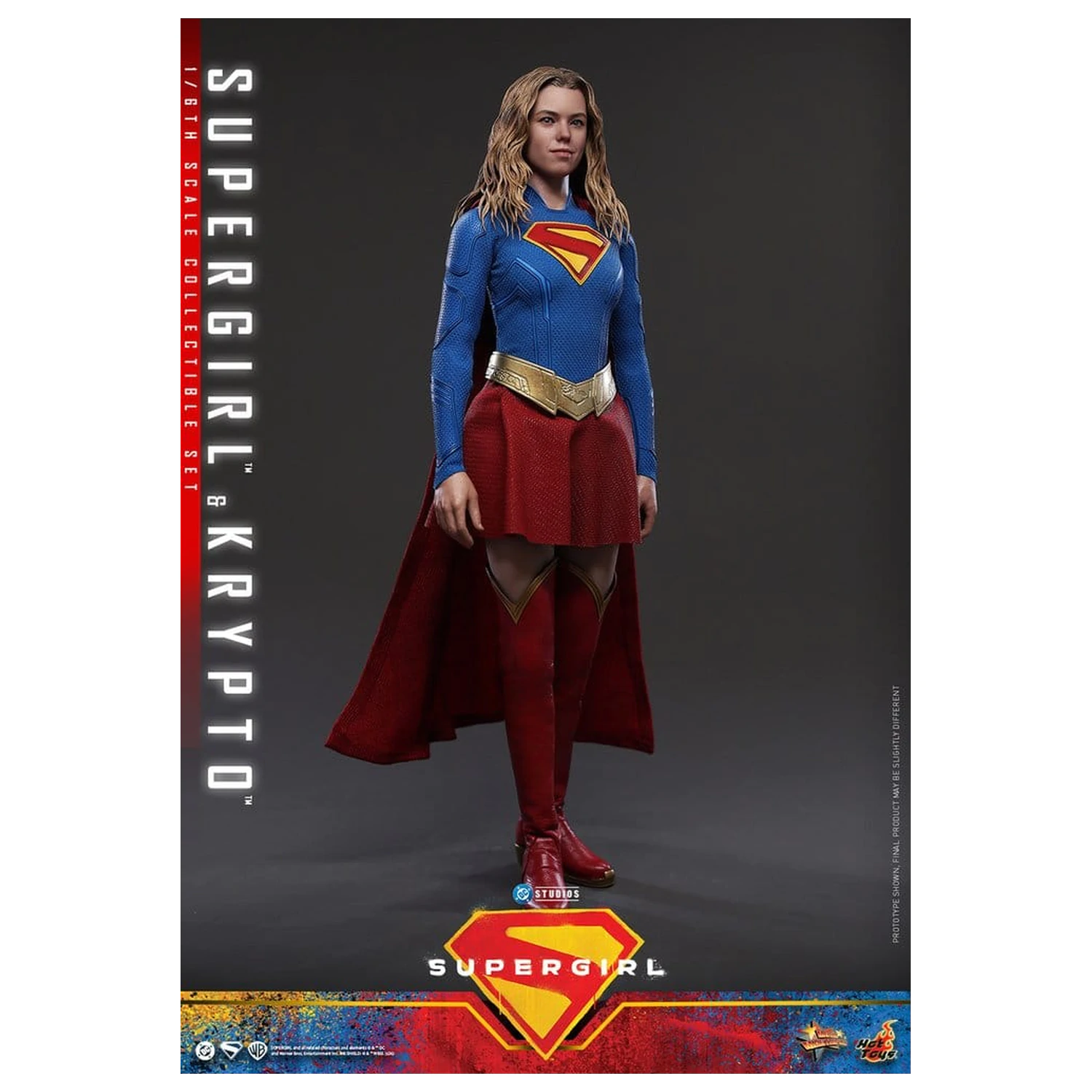 DC Comics Movie Masterpiece Actionfiguren-Set Supergirl & Krypto 28 cm Produktfoto