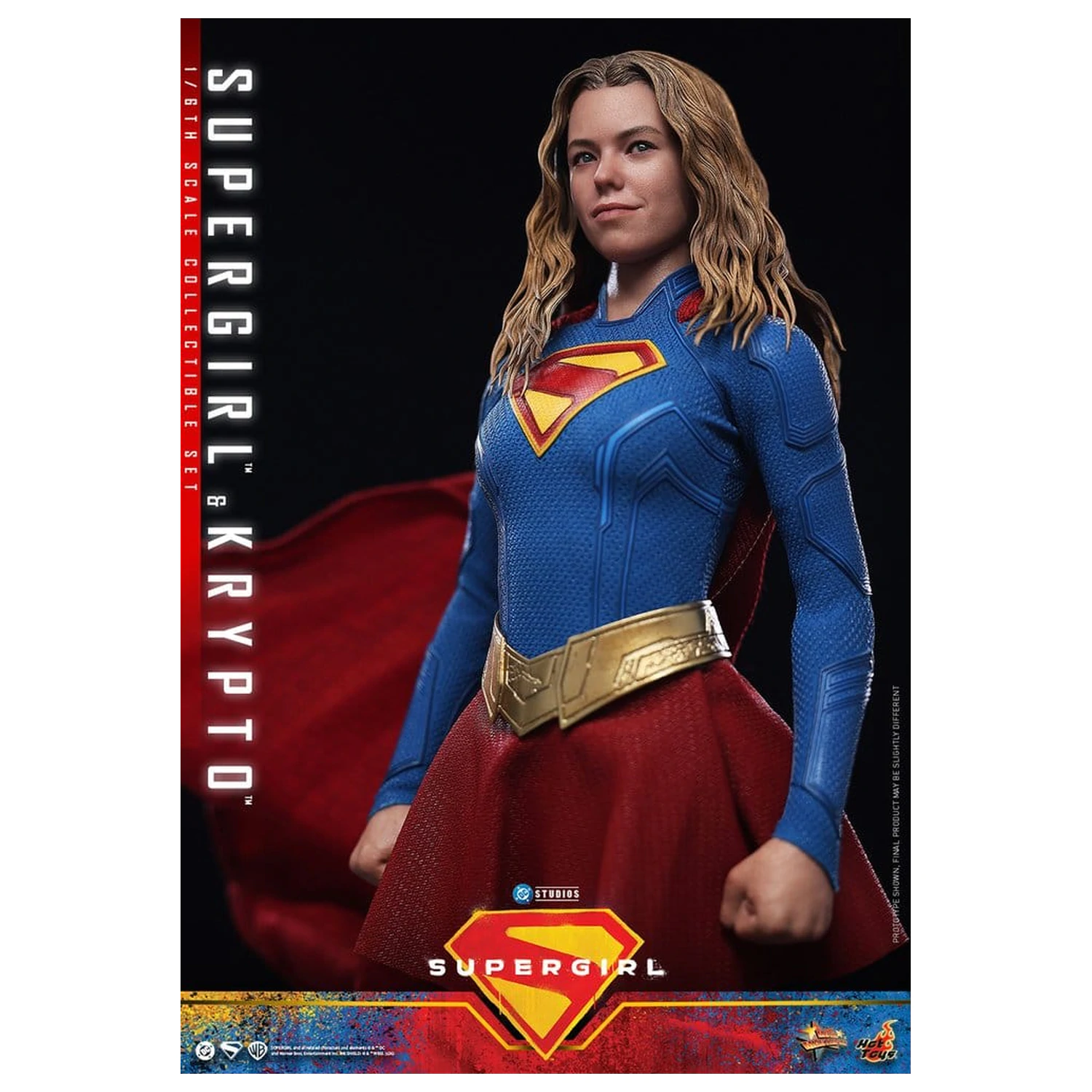 DC Comics Movie Masterpiece Actionfiguren-Set Supergirl & Krypto 28 cm Produktfoto