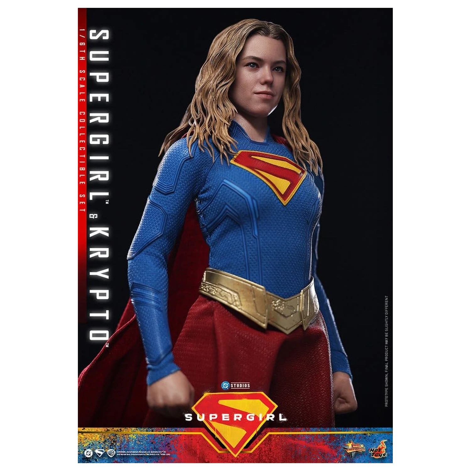 DC Comics Movie Masterpiece Actionfiguren-Set Supergirl & Krypto 28 cm Produktfoto