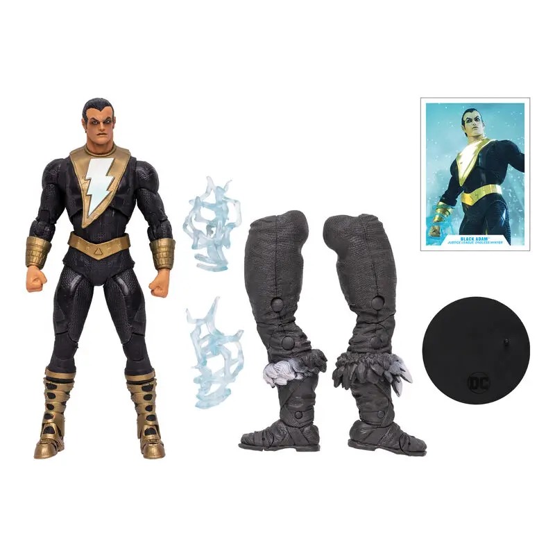 DC Multiverse Build A Actionfigur Black Adam Endless Winter 18 cm Produktfoto