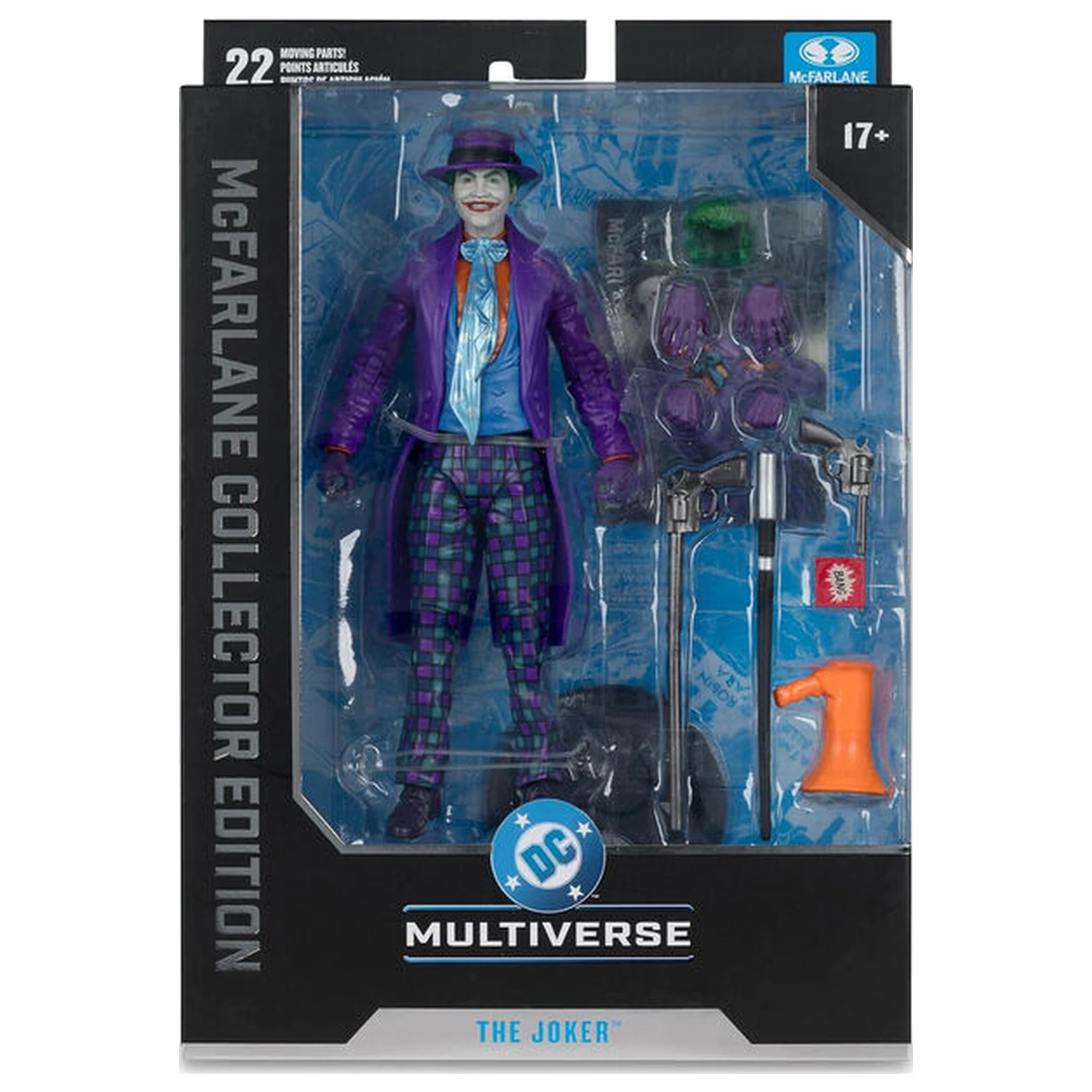 DC Comics Multiverse The Joker Figur 18cm Produktfoto