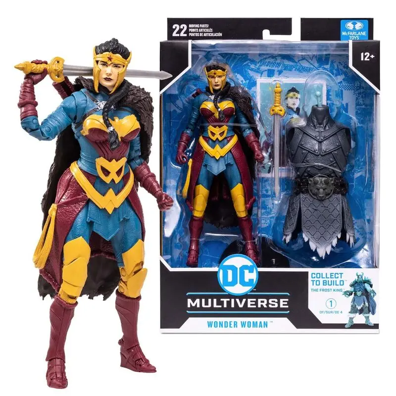 DC Multiverse Build A Actionfigur Wonder Woman Endless Winter 18 cm termékfotó