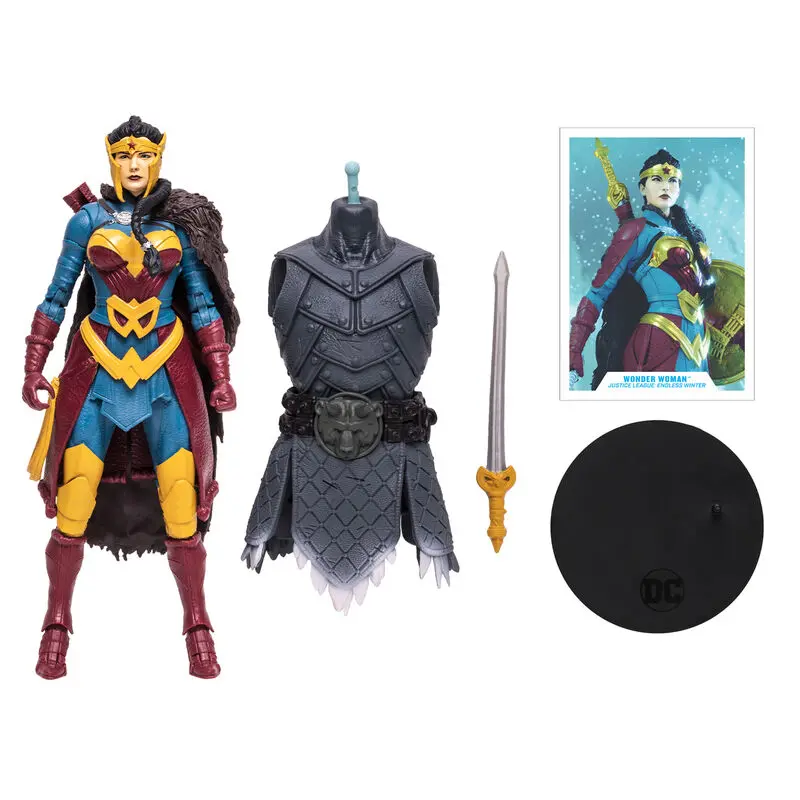 DC Multiverse Build A Actionfigur Wonder Woman Endless Winter 18 cm termékfotó