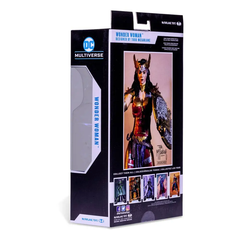 DC Multiverse Actionfigur Wonder Woman Designed by Todd McFarlane (Gold Label) 18 cm Produktfoto