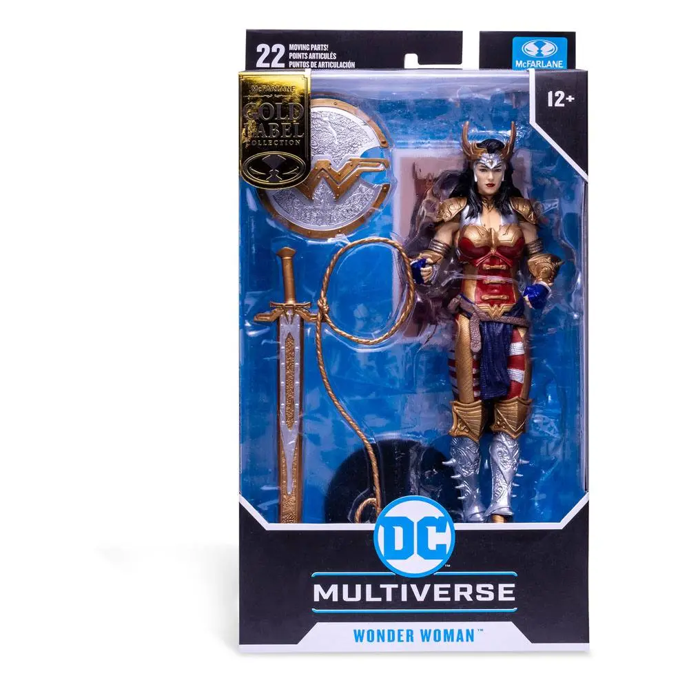 DC Multiverse Actionfigur Wonder Woman Designed by Todd McFarlane (Gold Label) 18 cm Produktfoto