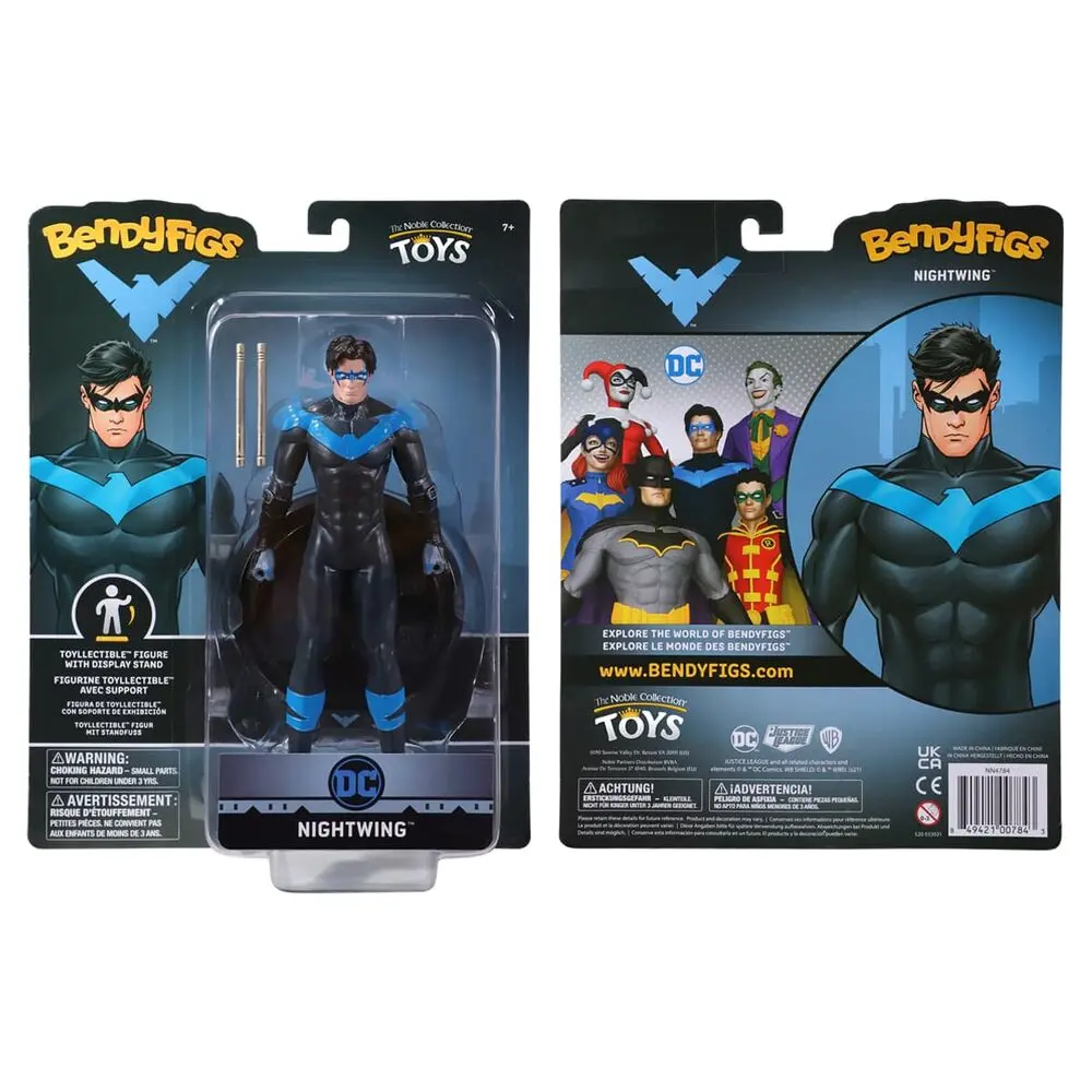 DC Comics Nightwing Bendyfigs malleable Figur 19cm Produktfoto
