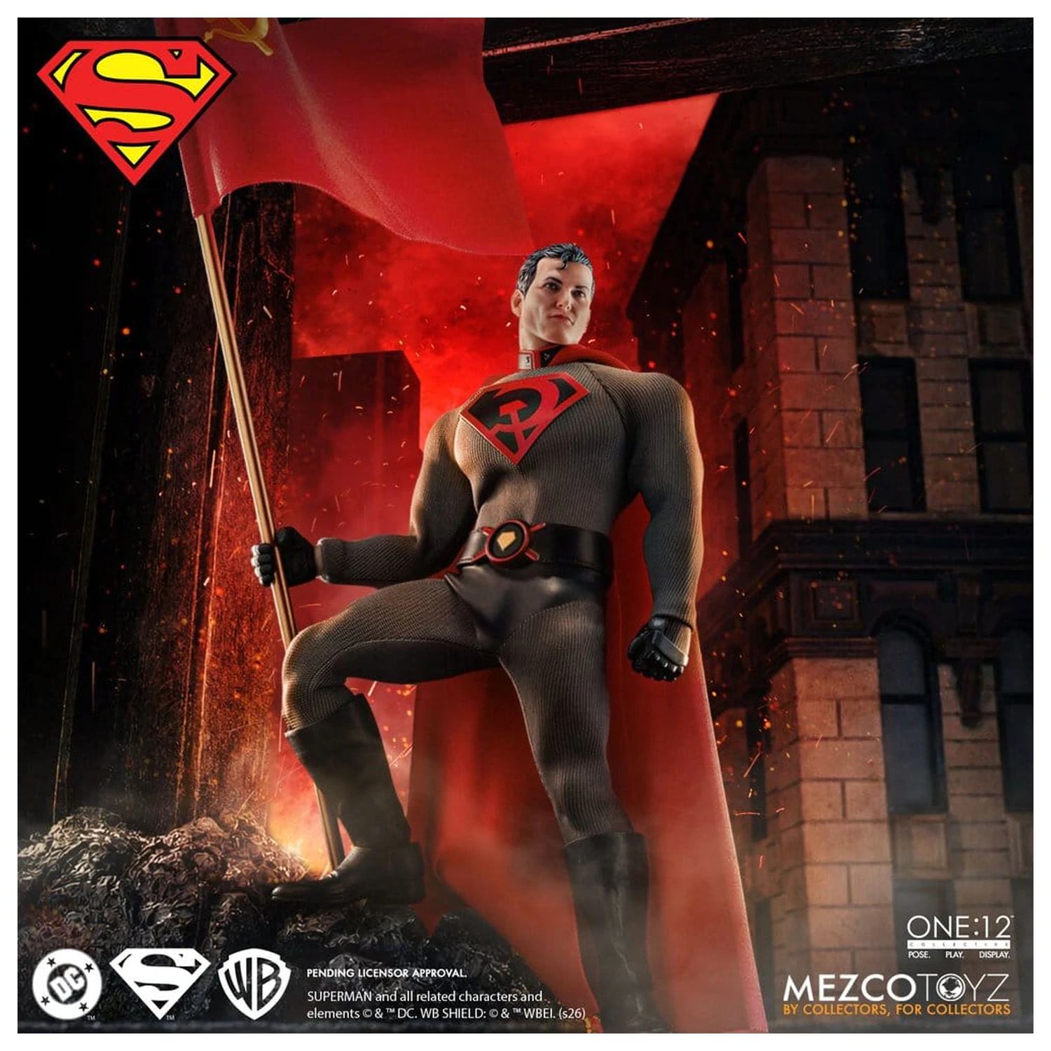 DC Comics One:12 Collective Action Figur 1/12 Superman: Red Son 17 cm Produktfoto