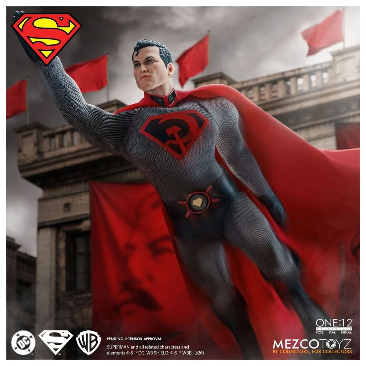 DC Comics One:12 Collective Action Figur 1/12 Superman: Red Son 17 cm Produktfoto