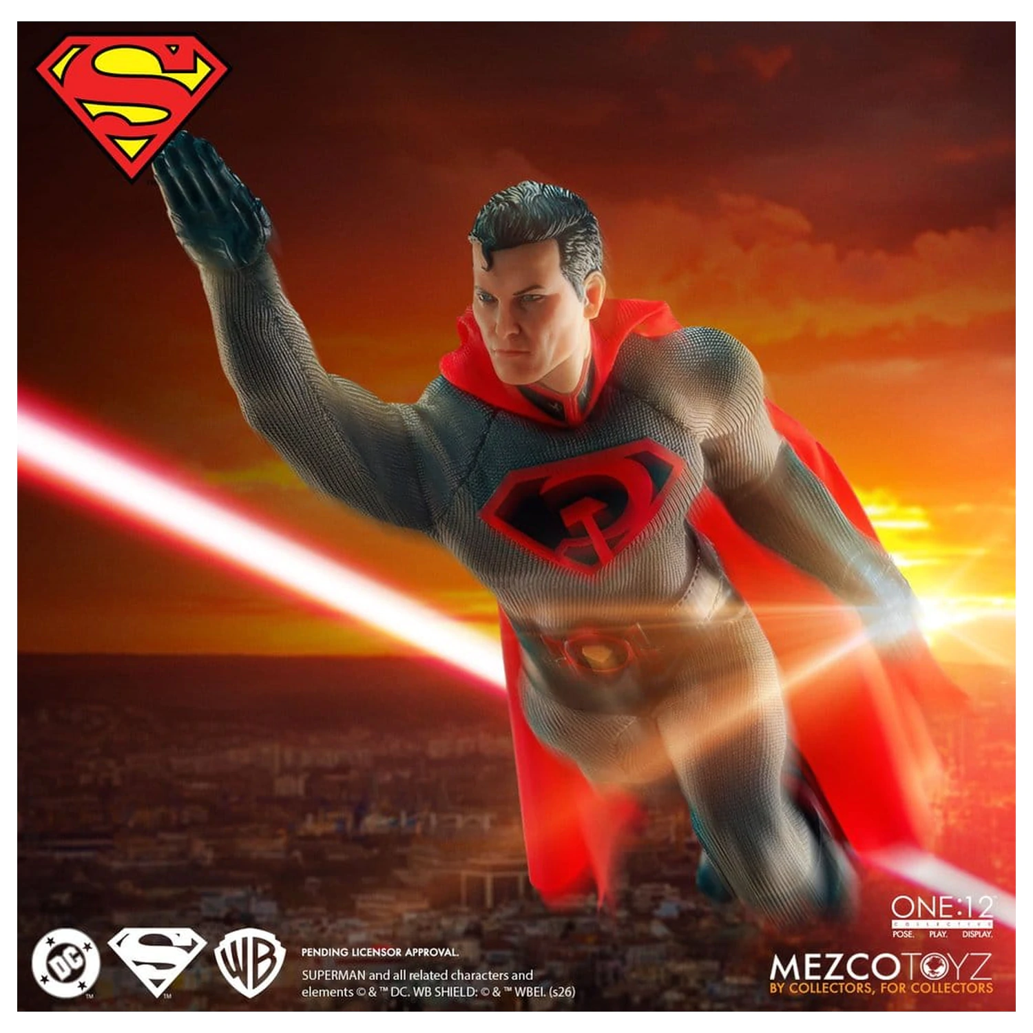 DC Comics One:12 Collective Action Figur 1/12 Superman: Red Son 17 cm Produktfoto
