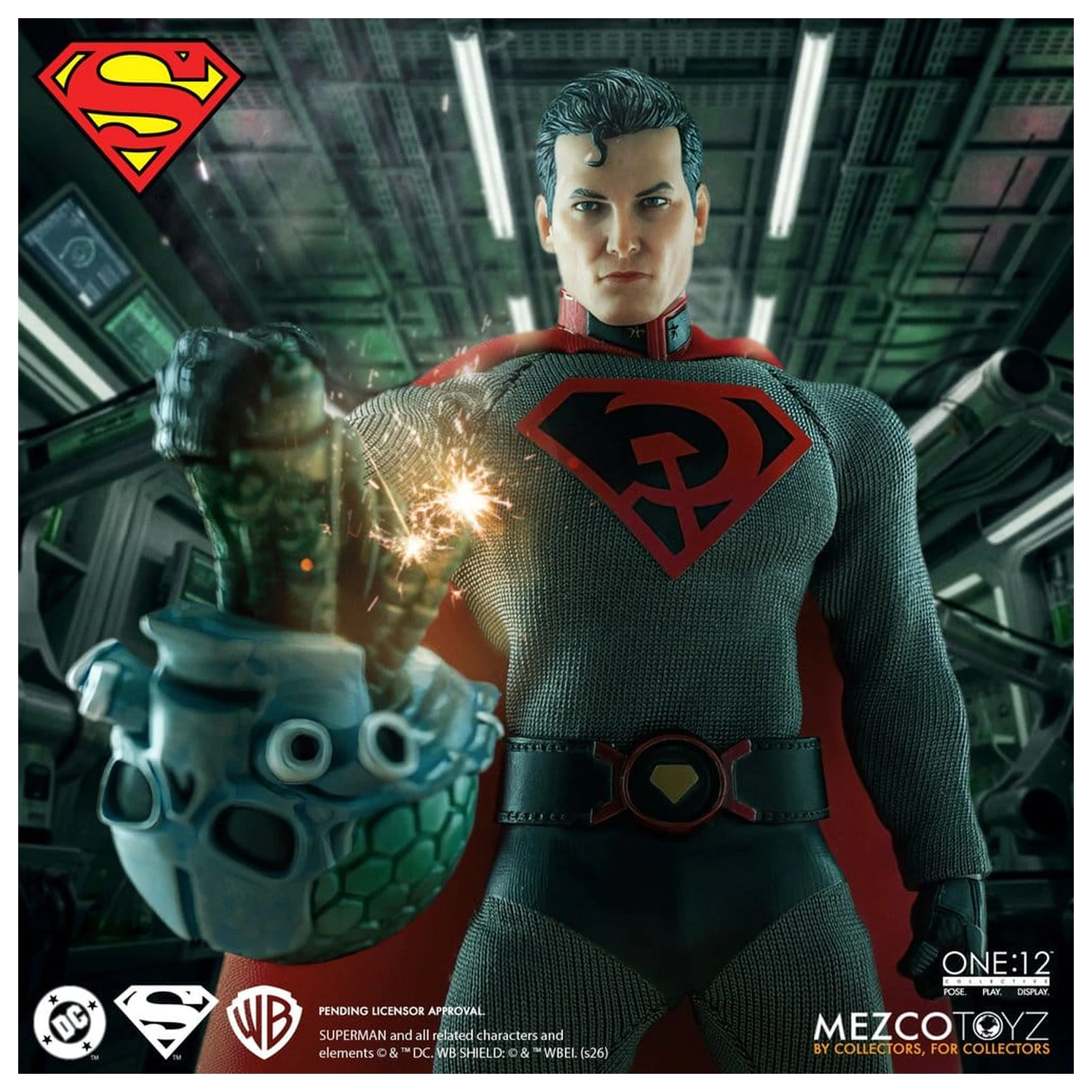 DC Comics One:12 Collective Action Figur 1/12 Superman: Red Son 17 cm Produktfoto